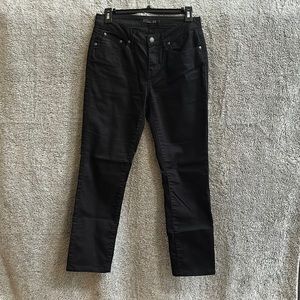 Prana Altered black skinny jeans size 6